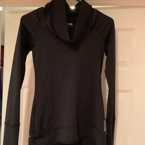Reebok cowl neck warm long sleeve shirt.